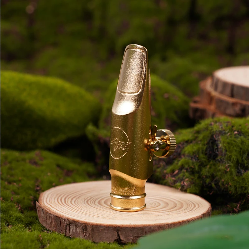 1pcs High Quality Brass Golden Alto Saxophone Mouthpiece for Popular Jazz Music Sax Instrument Accessories New
