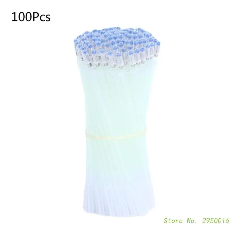 20/50/100 Pcs UV Invisible Fluorescent Refills Leather Fabric Marking Refills Lamp Pen for Crafting Enthusiasts