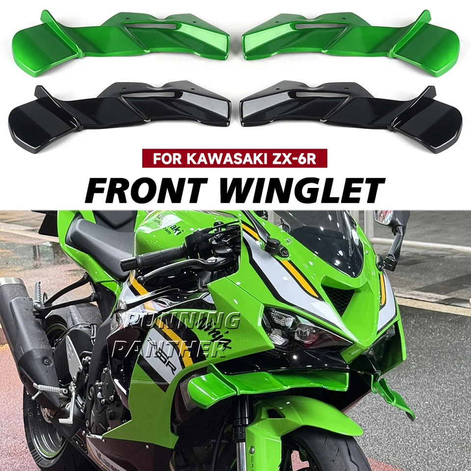 ZX6R For Kawasaki ZX-6R zx-6r 2024 2025 Motorcycle Front Spoiler