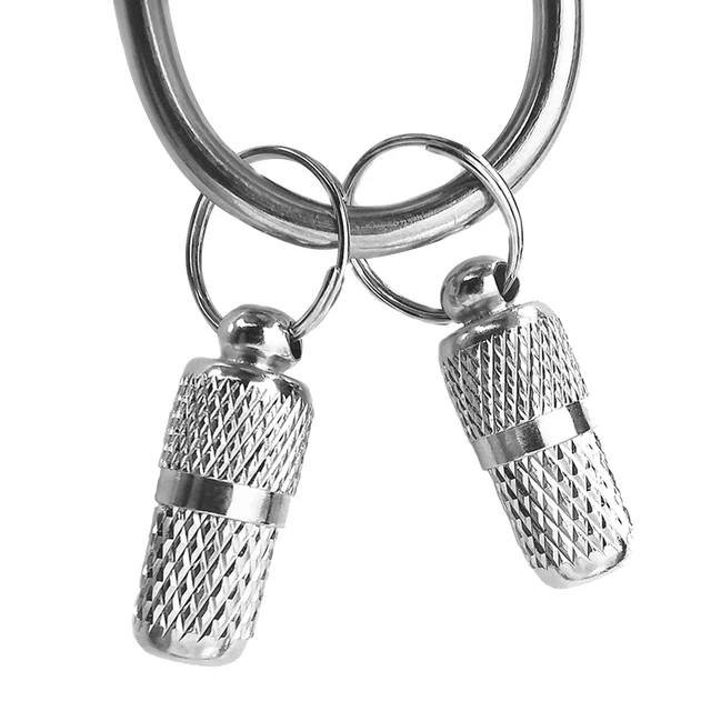 6pcs Pet ID Address Collar Pendant Dog Cat Storage Tube Anti Lost Address Label Mini Collar Tube Necklace Pendants For Puppy 5