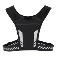 Reflective Running Backpack Mesh Breathable Mobile Phone Pouch Lightweight Elastic Women Men Large Capacity for Jogging Fitness 1