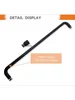 Semi-unframed shower head, tempered safety glass, 56-60 "W shower door 5