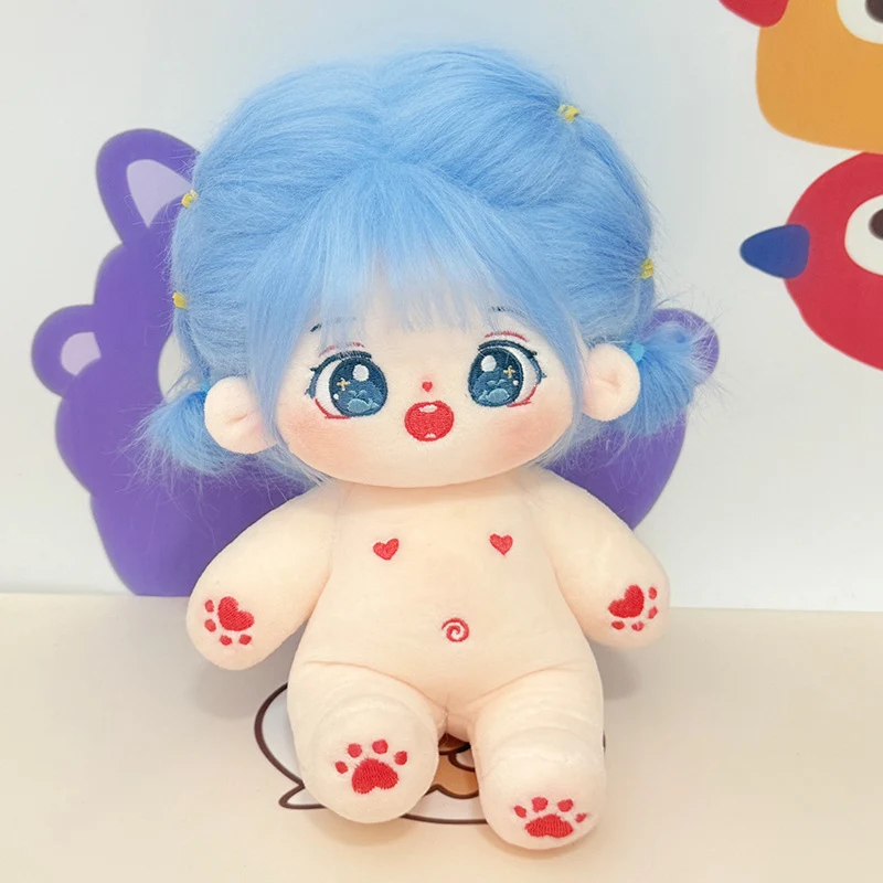 thumbnail image 1 of Muñeca IDol de algodón para niños y niñas, muñeco de peluche Kawaii de 20cm, sin atributos, colección de Fans, regalos, 1 of 5