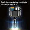 SEAMETAL Car Charger 66W USB Super Charge Phone Charger Auto Cigarette Lighter Adapter PD USB-C QC3.0 Multi Port Phone Charging 4