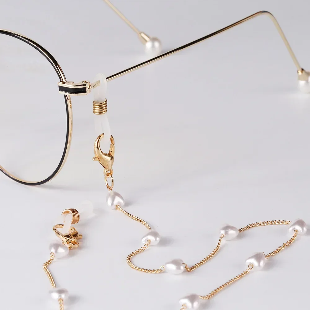 Glasses Chain For Women Pearl Beads Sunglass Lanyard