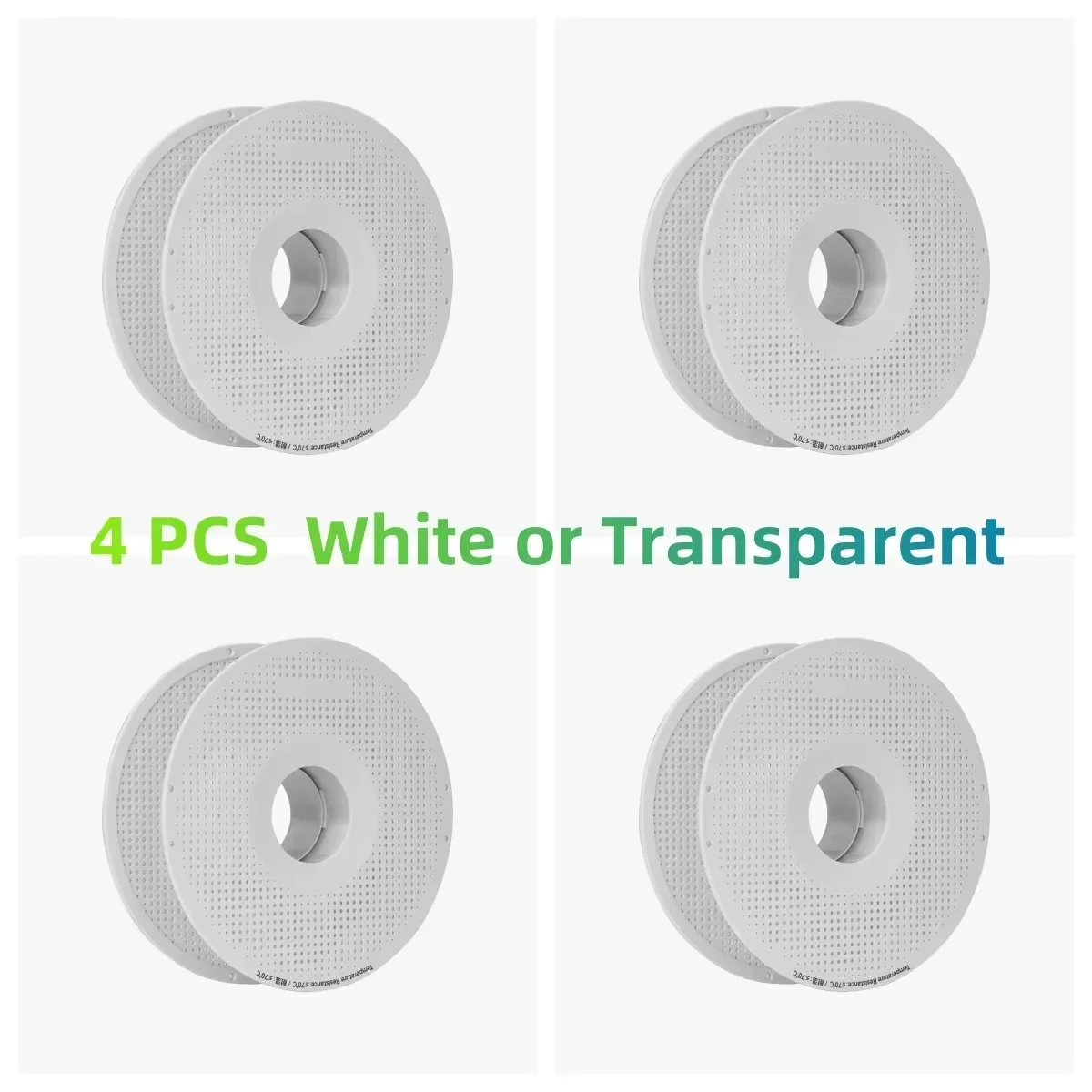 High Temperature Material Rack for Reusable Spool Filaments