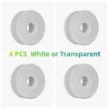 4 PCS White