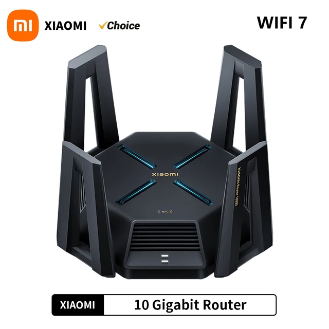 10 Gigabit Router Dual 10G Network Port WIFI Tri-band 2GB RAM Repeater Wireless Mesh IPTV USB 3.0 1