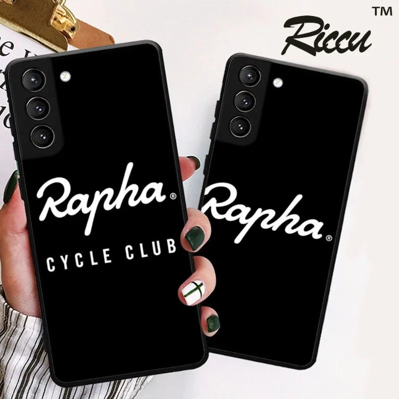Custodia Per Telefono Con Logo Rapha Per Samsung Galaxy S22 23 21 S20 Fe Ultra S10 S9 Plus S10E Note 20Ultra 10Plus Cover