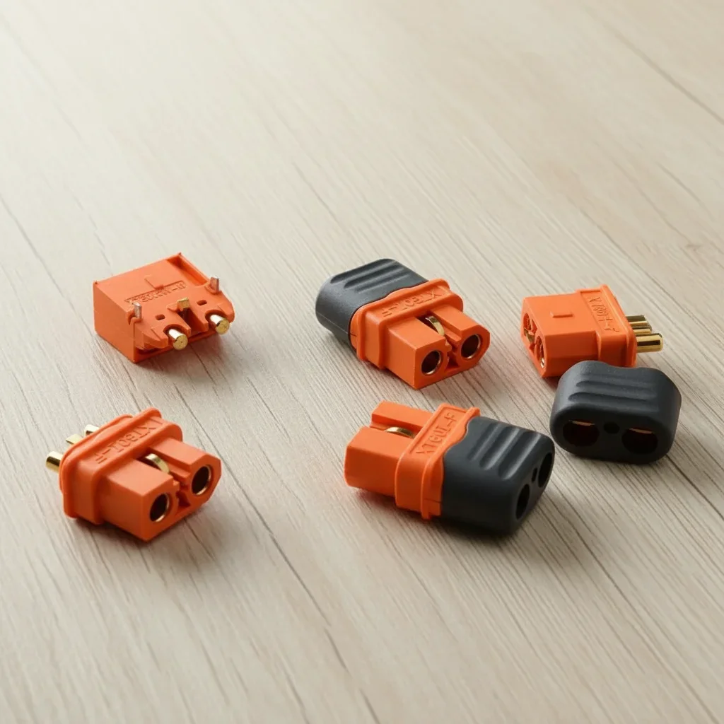 2+1 커넥터 신호 핀 플러그 XT60I XT60IPW XT60I-PW 남성용 XT60-I 여성용 RC 리포 배터리 충전기 컨트롤러 모터 부품