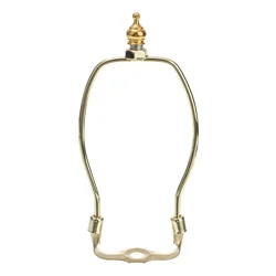 Lamp Shade Harp Holder Alloy Adjustable Lamp Harp Lampshade Adapter Converter Horn Lamp Frame for Table and Floor Lamp Supplies