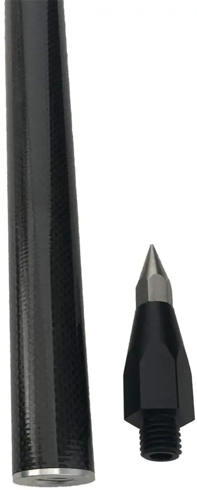 2 Sections 2M Carbon Fiber GPS Telescopic Rover Pole For Land Surveying Good Qua