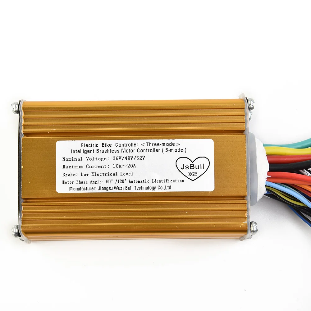 사인파 브러시리스 컨트롤러, 내구성 36, 48, 52V, 350W, 전기 스쿠터, 전기 자전거 액세서리, 컨트롤러 교체