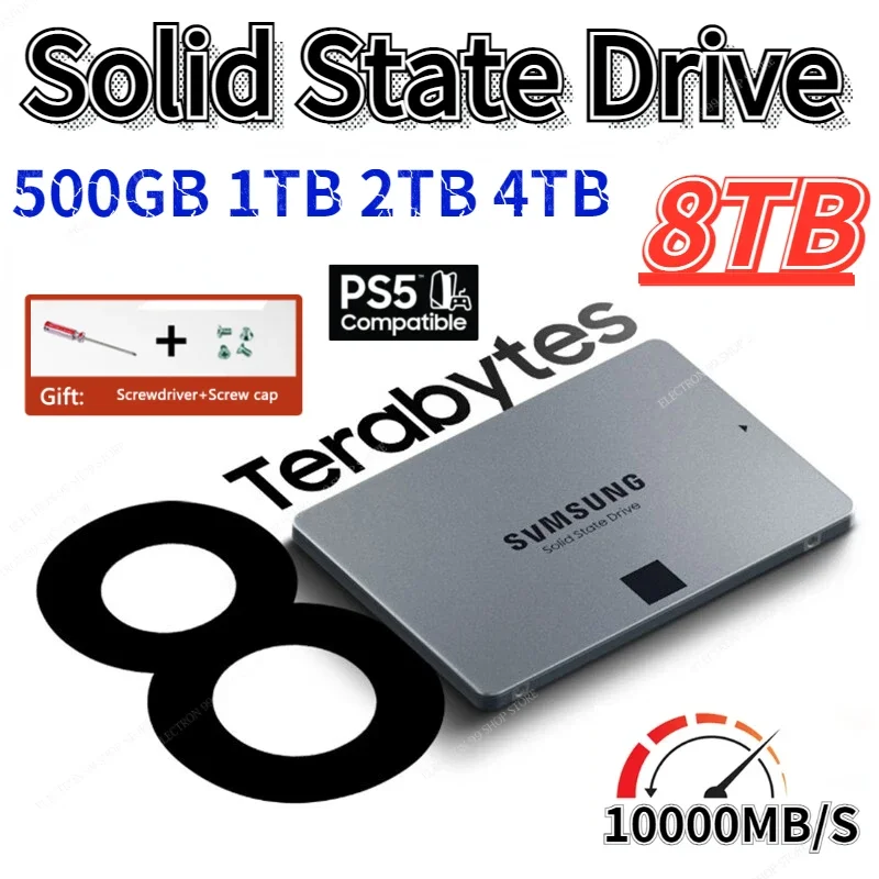 

8TB 4TB SSD M2 NGFF 500GB 980 EVO Plus Internal Solid State Drive 1TB Hdd Hard Disk 870 EVO M.2 2TB for Laptop Computer Sata Hd