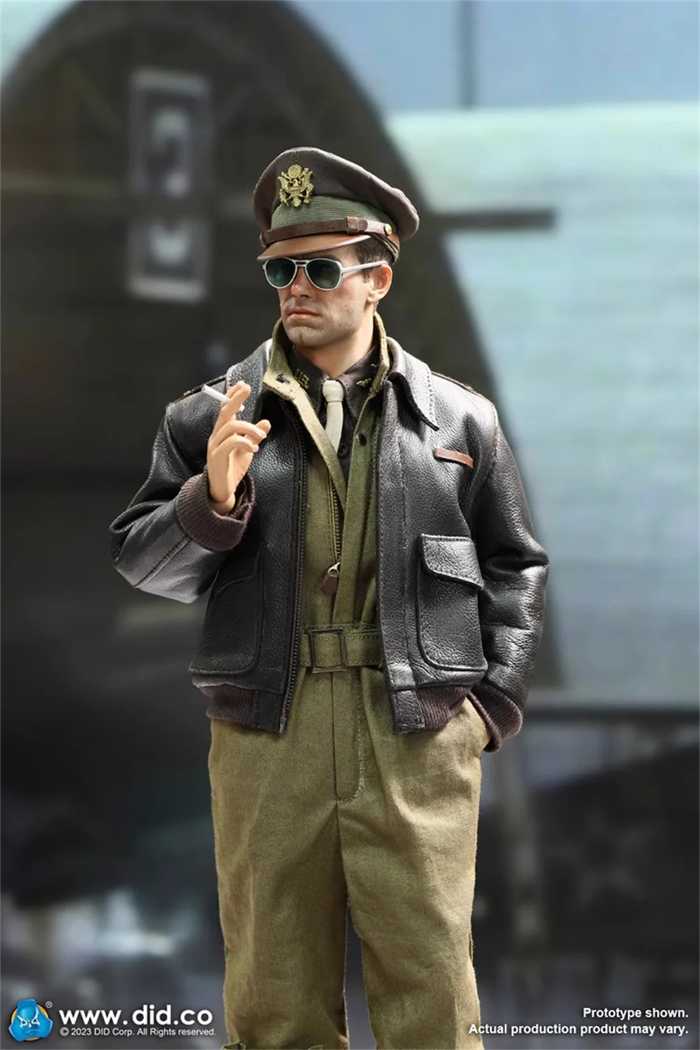 

In Stock 1/6 DID A80167 WWII Series US Army Soldier General Officer Full Set Moveable Action Figure For Fans Gift Party Collect