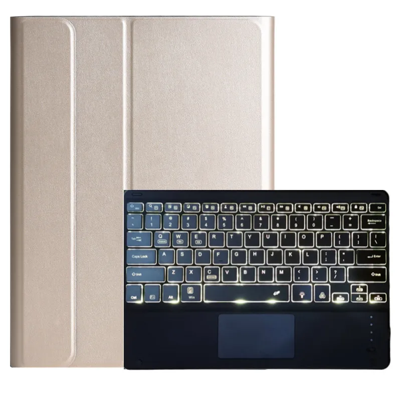Touchpad Keyboard Case with Multilingual Key Options for Huawei Matepad Pro 12.6