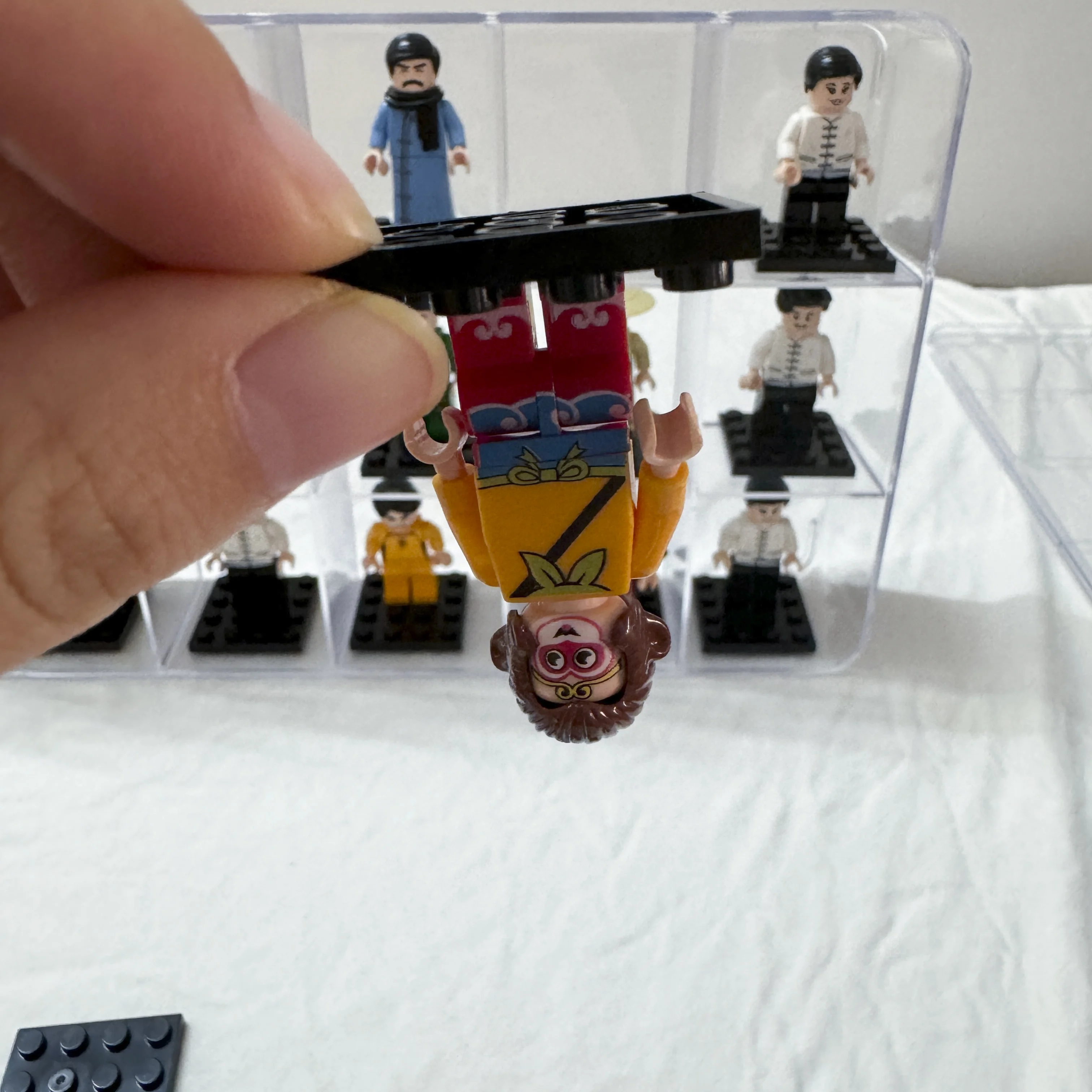 Small Particle Building Block Base Piece Thin Sheet 4x4 Base For