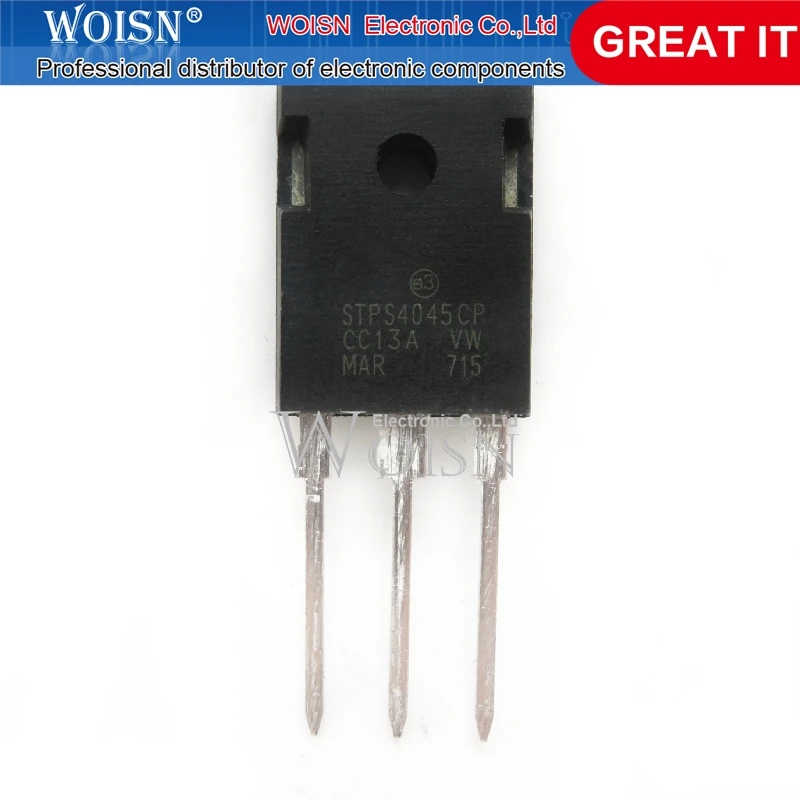 

10 шт. STPS4045CP 4045CP TO-247