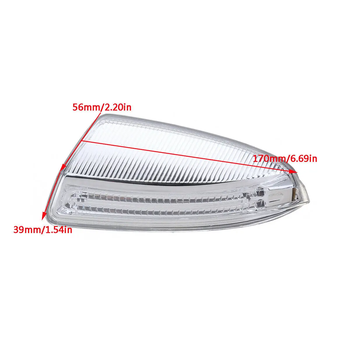사이드 문짝 LED 라이트 램프, 문짝 윙 미러 방향 지시등, 메르세데스 벤츠 W204 W164 ML 클래스 ML300-왼쪽
