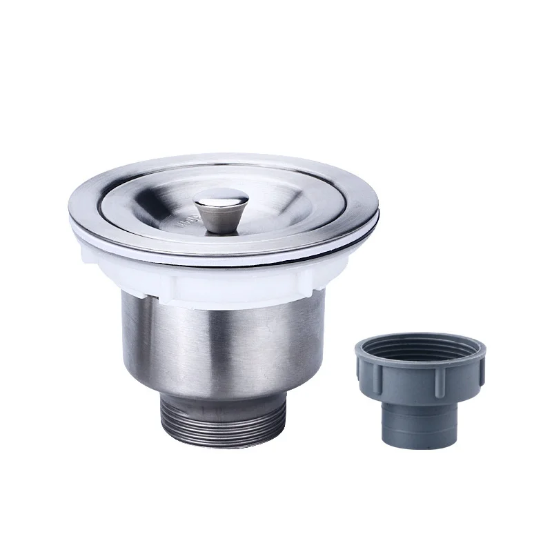 Kitchen sink drain pipe fittings sink drain pipe plug water blocking cover