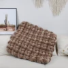 70X80CM Infant Playing Climbing Mat Photo Props Blanket Cushion Baby Knot Braid Bumper Blanket Braid Mat Decoration For Home 4