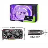 MLLSE AMD RX 580 8GB 2048SP Graphics Card Video Card GDDR5 256Bit PCI-E 3.0 ×16 8Pin Radeon GPU Rx 580 Gaming Placa De Video 4