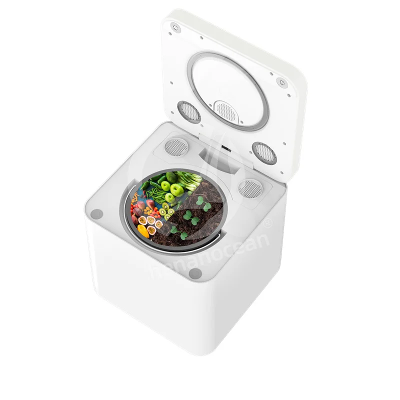 Commercial Kitchen Food Waste Disposer Composter Electronic Smart Waste Garbage Disposal Equipment
