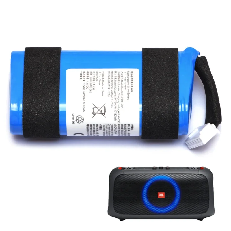 K KYUER 2475mAh SUN-INTE-265 Luidspreker Batterij voor JBL