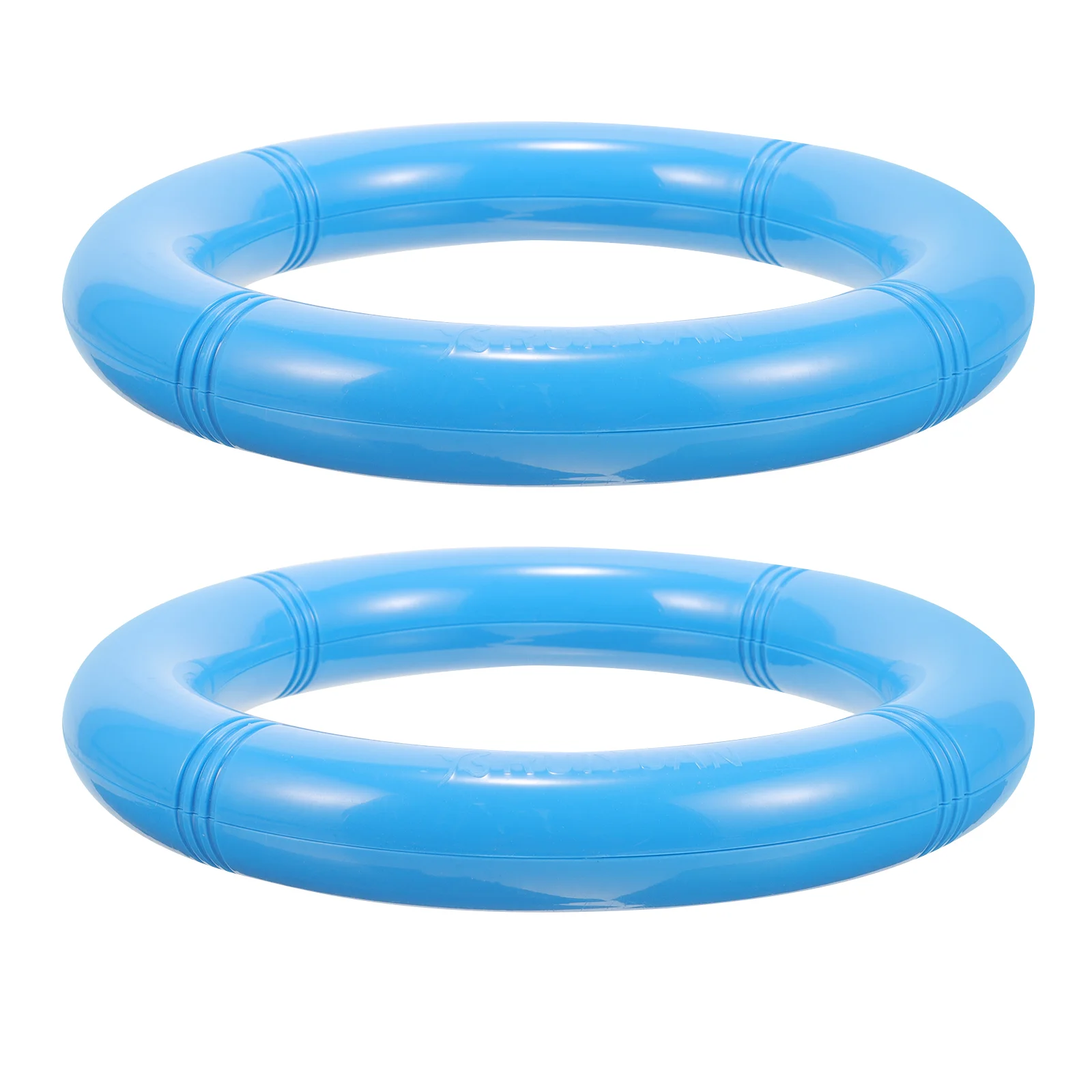 

2 Pcs Children's Gymnastics Ring Rings Fitness Supplies Sports Pull-up Equipment Plastic Outdoor Indoor Workout Baby