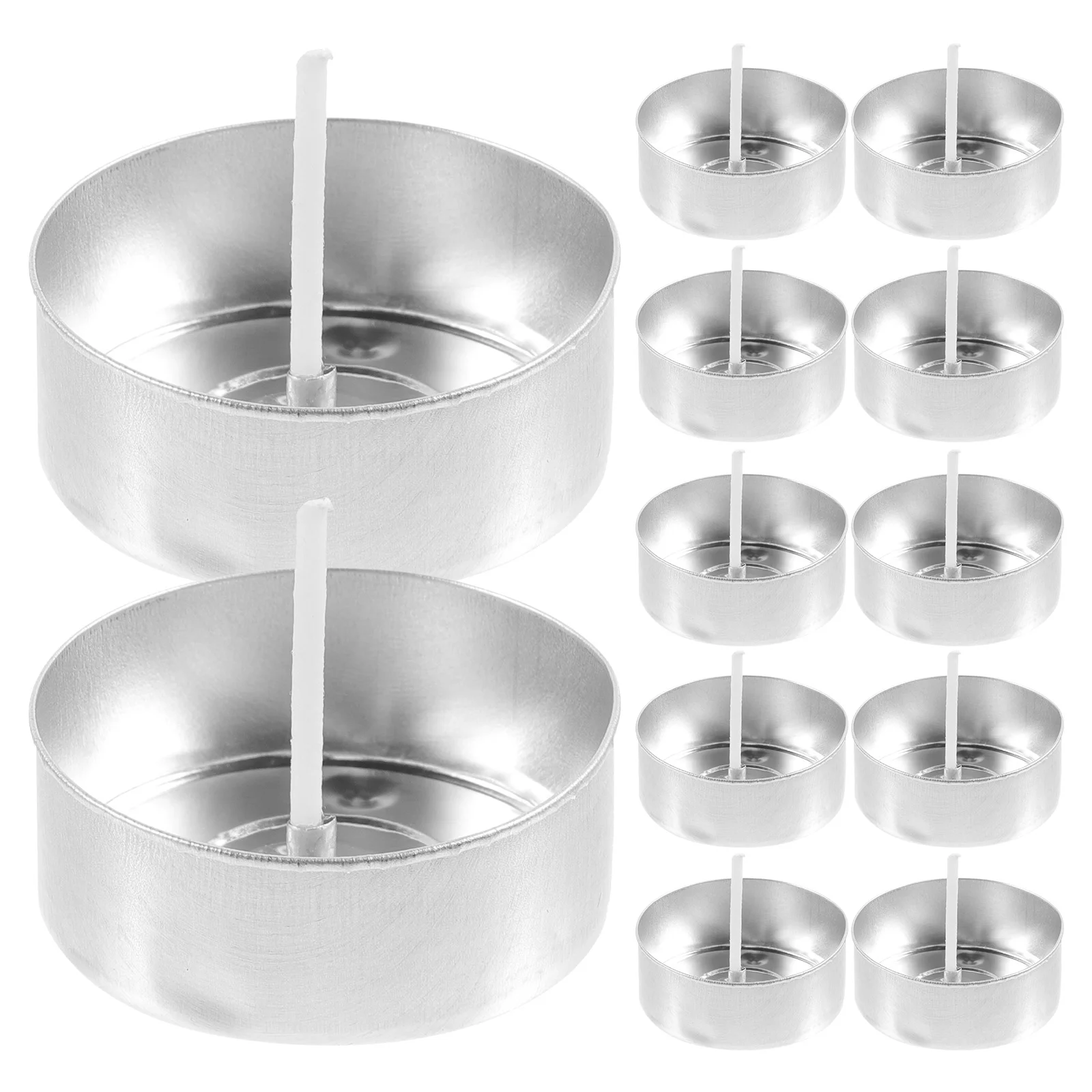 

1 Set of Container with Wick Making Accessories DIY Aluminum Container