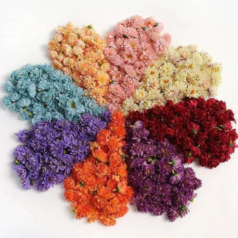 20/50pcs künstliche Blumen 3,5 cm Seide gefälschte Blumen für zu Hause Zimmer dceor Garten Hochzeit Hochzeit Dekoration DIY Geschenke Zubehör – Detail 5