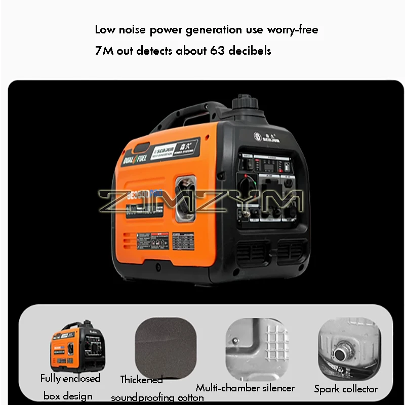 SE3500PRO Silent Variable Frequency Generator 3500W 220V Household Small Generator For Home Outdoor Stall Charging