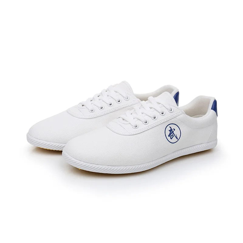 Professional EU35-46 Canvas Kung Fu Martial Arts Tai Chi Taekwondo Wu Shu Karate Sports Sneakers Adult Shoes Large Size martial arts shoes