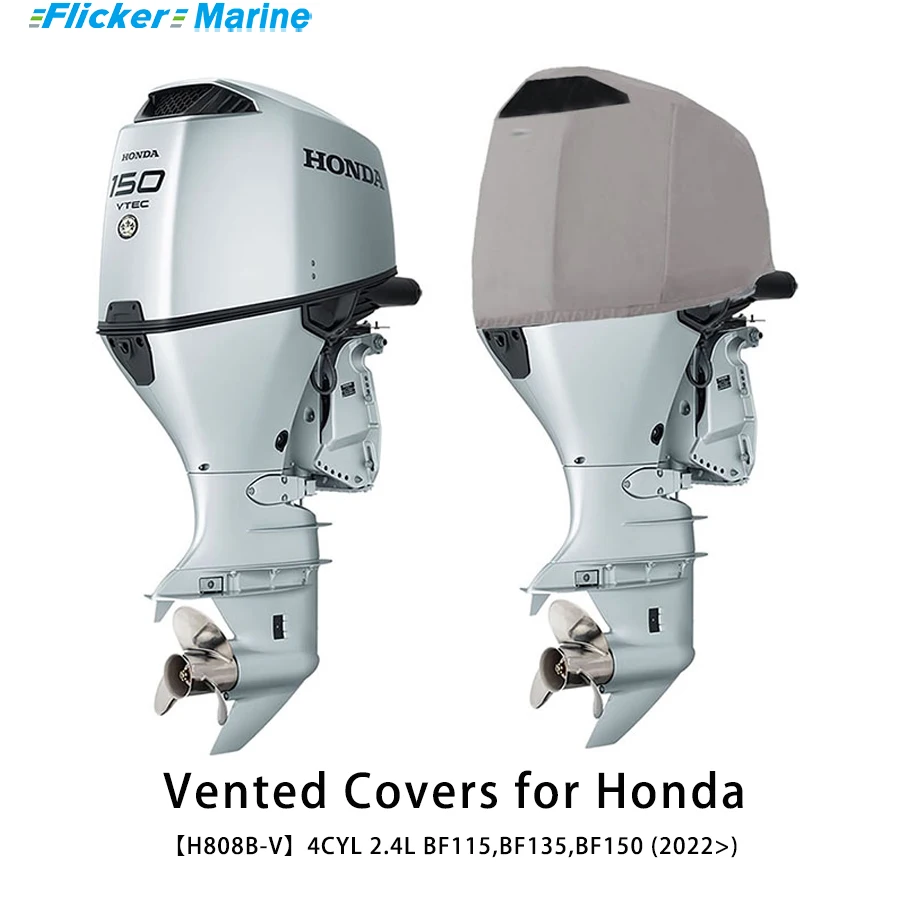 Flickermarine Ventilation Covers for Honda 150 HP Outboard Engines BF115,BF135,BF150()