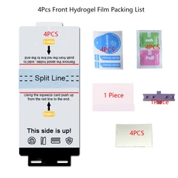 Self - Healing HD Screen Protector Set with Matte Finish and Installation Tool - Pack of 4 - Pixel 8 (4 Front Film)