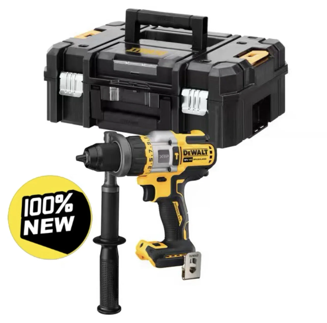 DEWALT DCD999 1/2in Brushless Cordless Hammer Drill Driver 20V Lithium Power Tools Hammer Impact Drill 2000RPM 38250BPM 126NM bo motor 18v used good for dewalt dcd996 dcd997 dcd998 dcd999 dcd991