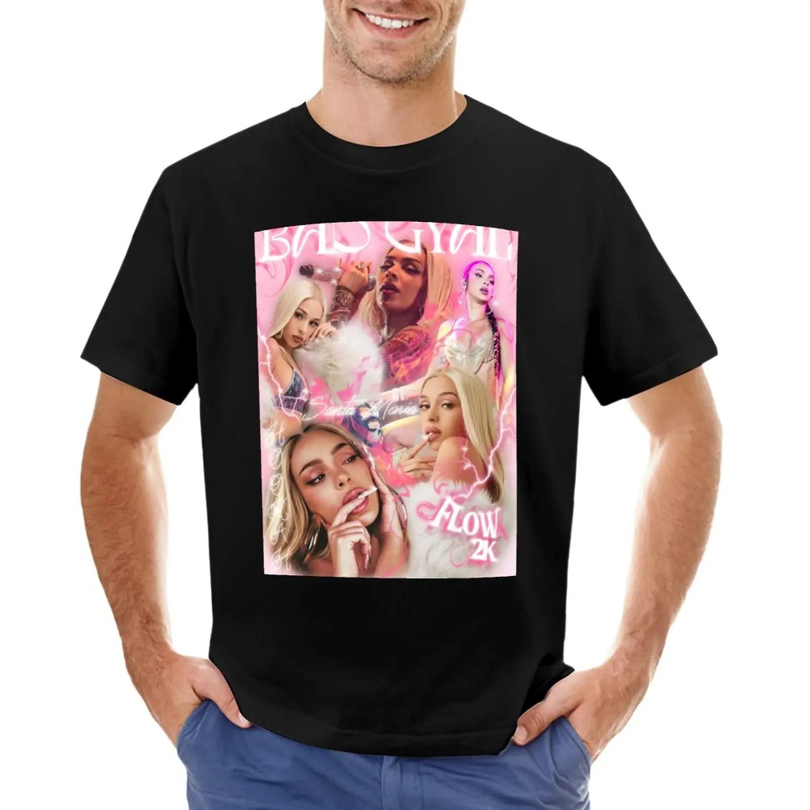 

bad gyal edit T-Shirt black t shirt t shirt man Blouse sports fan t-shirts workout shirts for men