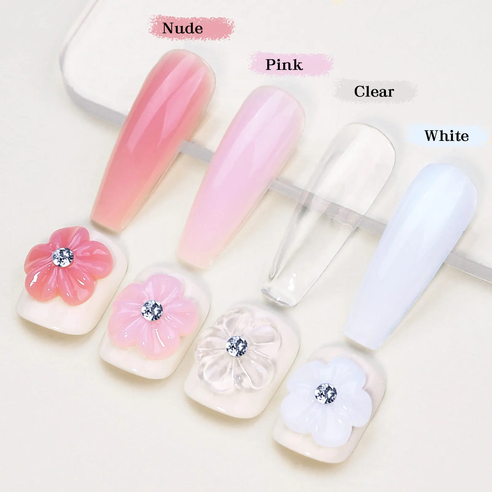 5/15ml Clear Non-Stick Hand Extension Gel Nail Polish 3D Shaping/Sculpting/Carving UV/LED Gel Milky Jelly Hard Gel Manicure DIY 3 5/15ml Clear Non-Stick Hand Extension Gel Nail Polish 3D Shaping/Sculpting/Carving UV/LED Gel Milky Jelly Hard Gel Manicure DIY 3