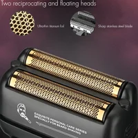 WMARK New Professional Hair Trimmer NG-7982 9000RPM LCD Digital Display Shaver Titanium Plating Double Blade for Men Shaving 2