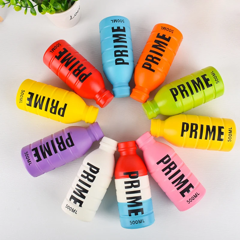 Anti-Stress Prime Drink Bottle Plushie Relief Squeeze Toy Soft Stuffed Latte Americano Coffee Kids Birthday Prop 2