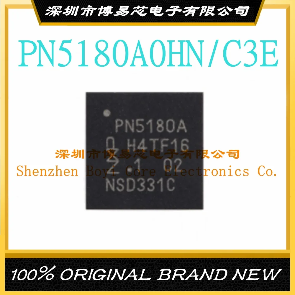 PN5180A0HN/C3E PN5180A HVQFN-40 original genuine high performance multi-protocol full NFC tja1101ahn0z tja1101 hvqfn 36 ethernet transceiver ic 100% original brand new