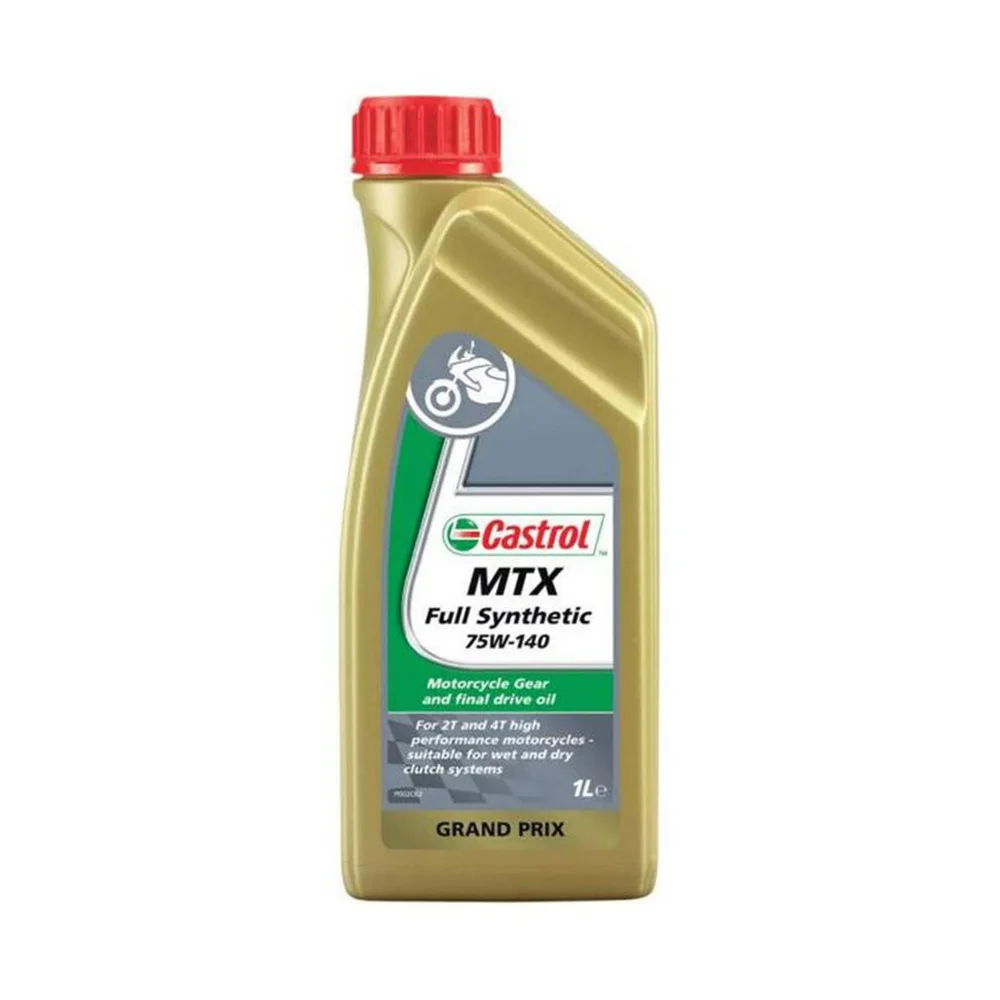 Cambio Olio Moto 75W140 2T/4T Castrol Mtx 1L