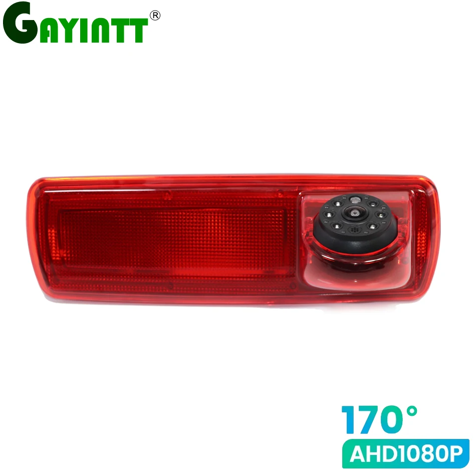 

170° AHD 1080P Brake Light Vehicle Rear View Camera For Renault Trafic Vauxhall Opel Vivaro Nissan NV300 Fiat Talento (14-19)