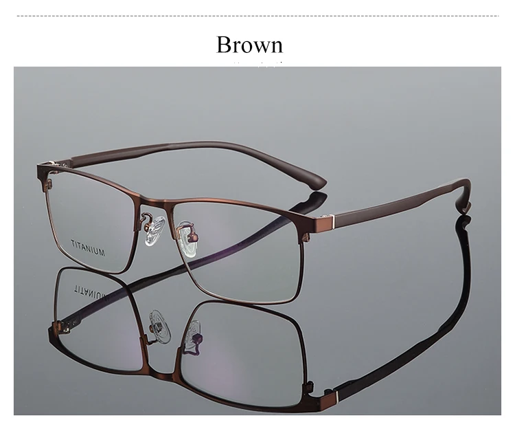 Bclear progressive Korrektur brille Männer multifokale Vollrand brille männliche optische Myopie Hyperopie Brille benutzer definierte Linse – Detail 11