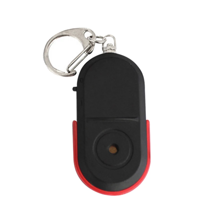 

Mini Anti-Lost Whistle Key Finder Wireless Alarm Smart Tag Key Locator Keychain Tracker Whistle Sound LED Light Tracker