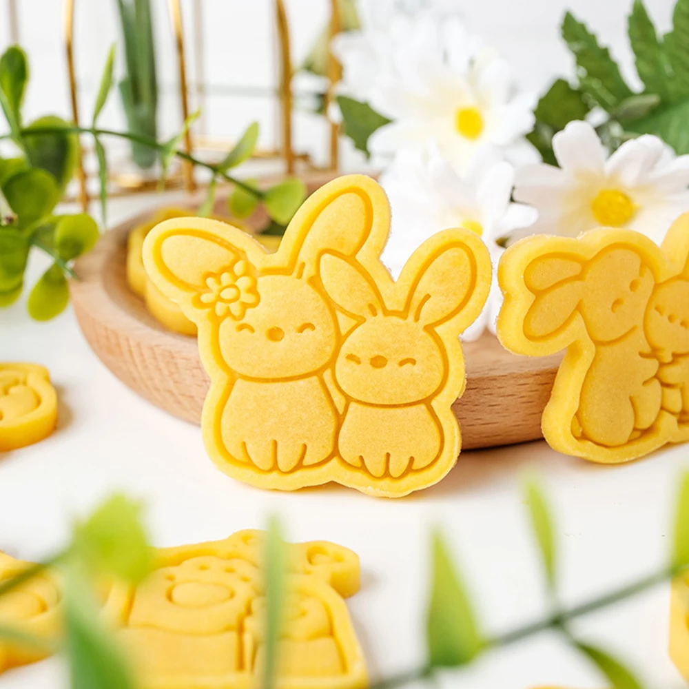 Cookie cutter baking mold cookie mould cartoon animal cookie mold embossing mold candy cookie DIY baking tool