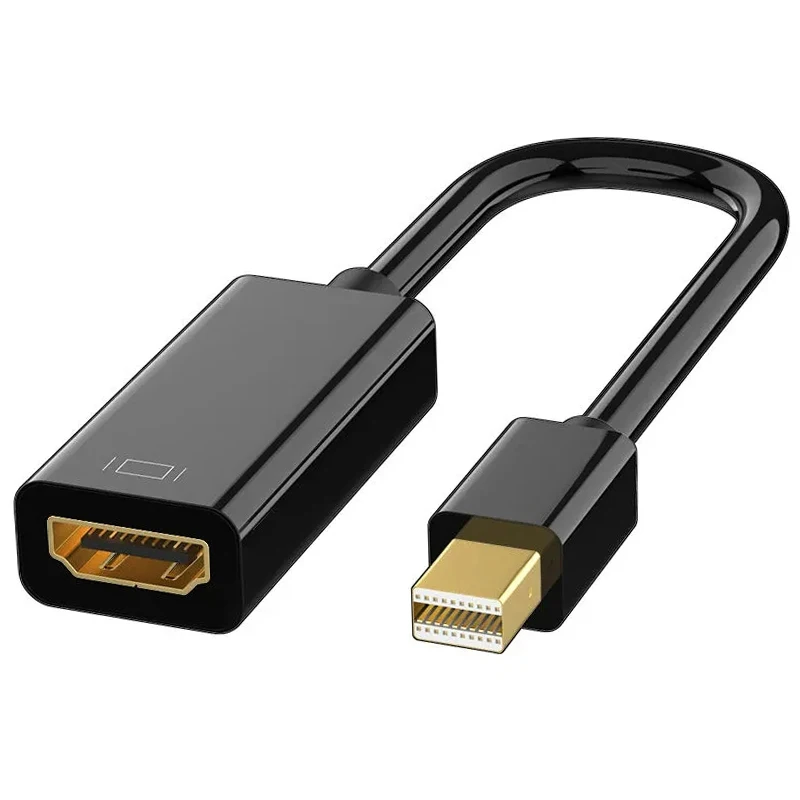 Mini-Displayport-zu-HDMI-kompatiblem-Adapter-4k-1080p-Mini-DP-Stecker ...