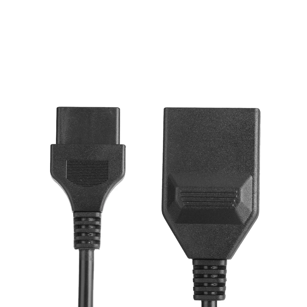 1.8m/5.9ft 연장 케이블 5.5mm 외경 컨트롤러 연장 코드 SNK FC NEO GEO CD용 검정색 연장 케이블 코드 와이어
