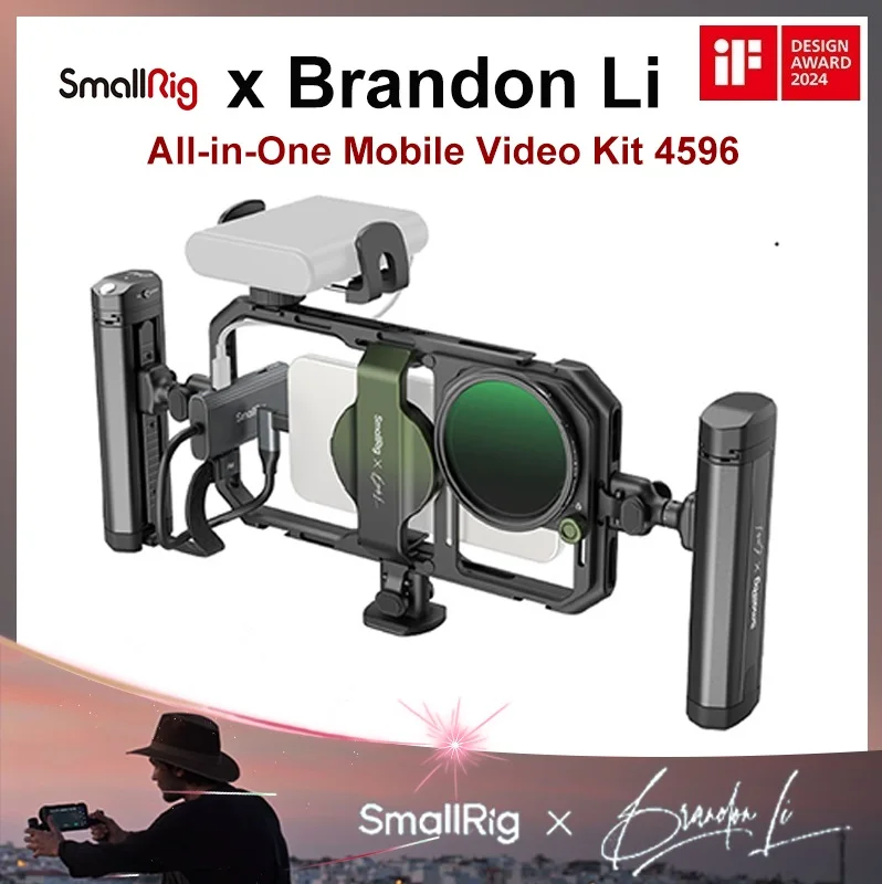 SmallRig-x-Brandon-Li-Mobile-Cage-para-iPhone-16-Pro-Pro-Max-Kit-de-v ...
