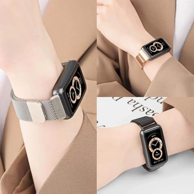 Magnetic Milanese Loop Metal Strap Bracelet